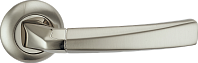 Дверная ручка RENZ мод. Фуроре (матовый никель/никель блест.) DH 11-08 SN/NP