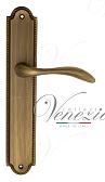 Дверная ручка Venezia на планке PL98 мод. Alessandra (мат. бронза) проходная