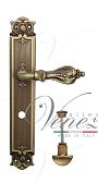 Дверная ручка Venezia на планке PL97 мод. Florence (мат. бронза) сантехническая