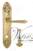 Дверная ручка Venezia на планке PL90 мод. Classic (полир. латунь) сантехническая, пово