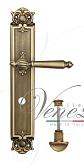 Дверная ручка Venezia на планке PL97 мод. Pellestrina (мат. бронза) сантехническая