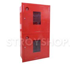 Шкаф пожарный ШПК-320-12ВОК встраиваемый открытый красный